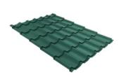 Металлочерепица GL 0.5 Classic GreenCoat Pural Matt RR 11 темно-зеленый – Купить оптом и в розницу