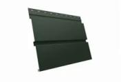 Металлический сайдинг Grand Line Квадро Брус GreenCoat Pural Matt RAL 6020 Хромовая зелень – Купить оптом и в розницу