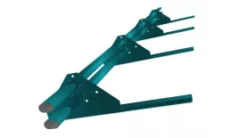 Снегозадержатель трубчатый для керамической/натуральной черепицы Стандарт RAL 5005 3м (проф.до 50мм). Цена: 4.164 руб. Артикул: 43708