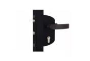 Замок LAKZ 6060 P1L корпус из полиамида с ручками из полимиада, черный RAL 9005 GL GL – Купить оптом и в розницу