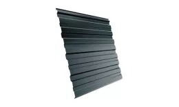 Профнастил Grand Line С10 A Rooftop Matte (Стальной бархат) 0,5 мм RAL 7016 Антрацитово-серый. Цена: 962 руб. Артикул: C10aGL-sb7016