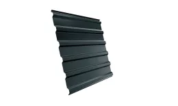 Профнастил Grand Line С20 A Rooftop Matte Стальной бархат 0,5 мм RAL 7016 Антрацитово-серый. Цена: 988 руб. Артикул: C20aGL-sb7016