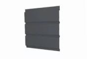Софит металл GL с перфорацией Rooftop Matte Стальной бархат 0,5 мм RAL 7016 антрацитово-серый – Купить оптом и в розницу