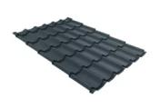 Металлочерепица GL 0.5 Classic GreenCoat Pural Matt RAL 7016 антрацитово-серый Артикул 5445 – Купить оптом и в розницу