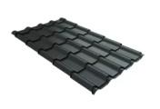 Металлочерепица GL Kamea 0.5 GreenCoat Pural Matt RAL 7016 антрацитово-серый – Купить оптом и в розницу