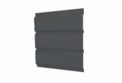 Софит металл GL без перфорации Rooftop Matte Стальной бархат 0,5 мм RAL 7016 антрацитово-серый – Купить оптом и в розницу