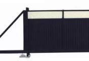 Ворота откатные Estet Plus 2,4х4,5 RAL 7024/1013 GL – Купить оптом и в розницу