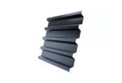 Профнастил Grand Line Н60 R GreenCoat Pural 0,5 мм RAL 7024 Мокрый асфальт – Купить оптом и в розницу