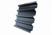 Профнастил Grand Line Н60 R Rooftop Matte (Стальной бархат) 0,5 мм RAL 7024 Мокрый асфальт – Купить оптом и в розницу