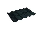 Металлочерепица GL Kvinta Uno 0,5 GreenCoat Pural RAL 7024 мокрый асфальт – Купить оптом и в розницу