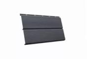 Металлический сайдинг Grand Line ЭкоБрус 3D GreenCoat Pural Matt RAL 7024 Мокрый асфальт – Купить оптом и в розницу
