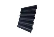 Профнастил Grand Line НС35 R Rooftop Matte (Стальной бархат) 0,5 мм RAL 7024 Мокрый асфальт – Купить оптом и в розницу