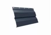 Металлический сайдинг Grand Line Корабельная доска XL Rooftop Matte Стальной бархат 0,5 мм RAL 7024 Мокрый асфальт – Купить оптом и в розницу