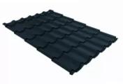Металлочерепица GL Classic 0.5 Rooftop Matte (Стальной Бархат) RAL 7024 мокрый асфальт – Купить оптом и в розницу