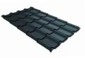 Металлочерепица GL Kamea 0,5 Rooftop Matte (Стальной Бархат) RAL 7024 мокрый асфальт – Купить оптом и в розницу