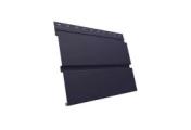 Металлический сайдинг Grand Line Квадро Брус GreenCoat Pural Matt RAL 7024 Мокрый асфальт – Купить оптом и в розницу