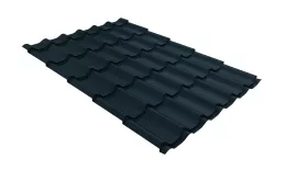 Металлочерепица GL Classic 0.5 Rooftop Matte (Стальной Бархат) RAL 7024 мокрый асфальт. Цена: 926 руб. Артикул: GrandLineM15_01-7024