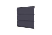 Софит металл GL без перфорации Satin Мatt 0,5 мм RAL 7024 мокрый асфальт – Купить оптом и в розницу