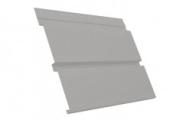 Софит металл с перфорацией GL Квадро брус GreenСoat Pural 0,5 мм RR 21 светло-серый – Купить оптом и в розницу