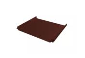 Кликфальц Pro Gofr Grand Line Drap 0.45 мм RAL 8004 Терракота – Купить оптом и в розницу