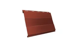 Металлический сайдинг Grand Line Вертикаль Prof Satin 0,5 мм RAL 8004 Терракота. Цена: 906 руб. Артикул: GrandLine-MS771