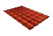 Металлочерепица GL Kredo 0.5 Atlas RAL 8004 терракота – Купить оптом и в розницу