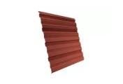 Профнастил Grand Line С10 A Satin Matt 0,5 мм RAL 8004 Терракота – Купить оптом и в розницу