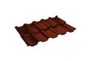 Металлочерепица GL Kvinta Uno 0,5 Satin Matt RAL 8004 терракота – Купить оптом и в розницу
