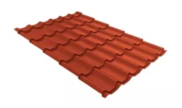 Металлочерепица Grand Line Classic Полиэстер 0.45 RAL 8004 терракота. Цена: 665 руб. Артикул: GrandLineM11-1-8004