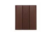 СОФИТ aquAsystem с центральной перфорацией GreenCoat Pural BT (2400х303) 0.5 мм RAL 8017 Шоколад – Купить оптом и в розницу