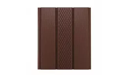 СОФИТ aquAsystem с центральной перфорацией GreenCoat Pural BT (2400х303) 0.5 мм RAL 8017 Шоколад. Цена: 1.673 руб. Артикул: aquAsystem01_2