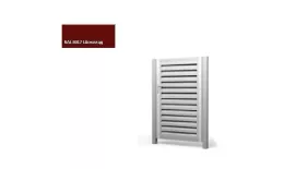 Калитка Жалюзи 1,68х1 RAL 8017 без заполнения GL. Цена: 37.823 руб. Артикул: 27375