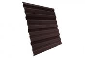 Профнастил Grand Line С10 A Rooftop Matte (Стальной бархат) 0,5 мм RAL 8017 Шоколад – Купить оптом и в розницу