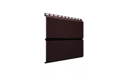Металлический сайдинг Grand Line ЭкоБрус Satin Matt 0,5 мм RAL 8017 Шоколад. Цена: 1.096 руб. Артикул: GrandLine-MS1057