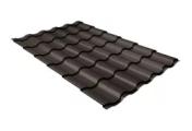 Металлочерепица Grand Line Kredo 0.5 Satin Matt RR 32 темно-коричневый – Купить оптом и в розницу