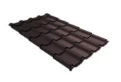 Металлочерепица GL Kamea 0,5 Rooftop Matte (Стальной Бархат) RR 32 темно-коричневый – Купить оптом и в розницу