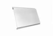 Металлический сайдинг Grand Line Вертикаль classic Drap 0,45 мм RAL 9003 Сигнальный белый – Купить оптом и в розницу