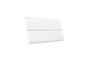 Металлический сайдинг Grand Line ЭкоБрус 3D Satin 0,5 мм RAL 9003 Сигнальный белый – Купить оптом и в розницу