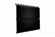 Металлический сайдинг Grand Line ЭкоБрус Gofr GreenCoat Pural Matt RAL 9005 – Купить оптом и в розницу