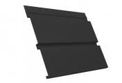 Софит металл с перфорацией GL Квадро брус PurLite Мatt 0,5 мм RAL 9005 черный – Купить оптом и в розницу