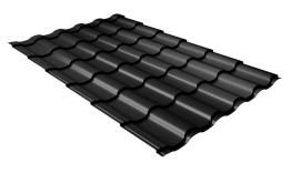 Металлочерепица GL Kredo 0.5 Rooftop Matte (Стальной Бархат) RAL 9005 черный. Цена: 962 руб. Артикул: GrandLineM24_01-9005
