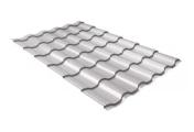 Металлочерепица Grand Line Kredo 0.5 Satin RAL 9006 бело-алюминиевый – Купить оптом и в розницу