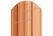 Штакетник Металл Профиль TRAPEZE-O (Закругленный) AGNETA 0,5 мм Copper Медь – Купить оптом и в розницу
