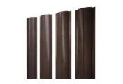 Штакетник Grand Line Slim Полукруглый 0,45 Print Elite Antique Wood Античный дуб – Купить оптом и в розницу