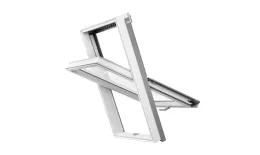 APY C2A B1500 PLUS Окно двухкамерное (ручка снизу) ПВХ Комфорт 55х78см Rooflite. Цена: 49.121 руб. Артикул: 48270