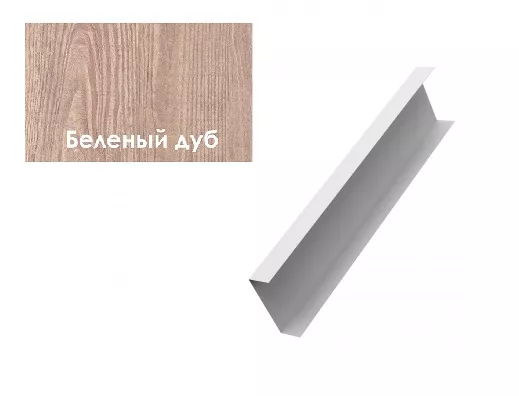 Декоративная накладка на столб жалюзи Milan,Tokyo 0,45 Print-double Elite White Wood GL купить в санкт-петербурге