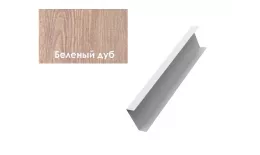 Декоративная накладка на столб жалюзи Milan,Tokyo 0,45 Print-double Elite White Wood GL. Артикул: 27142