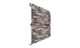 Металлический сайдинг Металл Профиль Lбрус ECOSTEEL 0,5 мм Белый камень. Цена: 1.284 руб. Артикул: MetalS04