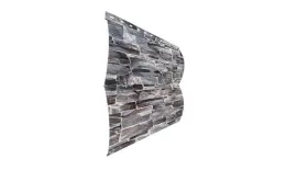 Металлический сайдинг Металл Профиль Woodstock ECOSTEEL 0,5 мм Белый камень. Цена: 1.347 руб. Артикул: MetalS06