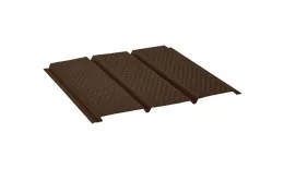 СОФИТ aquAsystem полная перфорация GreenCoat Pural BT (2400х303) 0.5 мм RR 32 темно-коричневый. Цена: 1.673 руб. Артикул: aquAsystem07_1